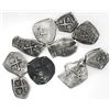 Image 1 : Lot of ten Mexico City, Mexico, cob 2 reales, various periods, assayers not visible.