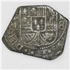 Image 1 : Mexico City, Mexico, klippe 8 reales, (1733-4)MF, cut down to possible African standard.