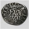 Image 1 : Lima, Peru, cob 1/2 real, Philip II, assayer Diego de la Torre, oD to left, * to right of monogram, 