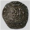 Image 1 : Lima, Peru, cob 1/2 real, Philip II, assayer Diego de la Torre, oD to left, P to right, * above and 