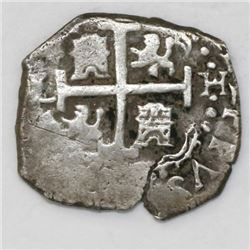 Lima, Peru, cob 1 real, 1703H.