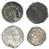 Image 2 : Lot of four Potosi, Bolivia, cob 8 reales, Philip III, assayers R (curved leg) and T.
