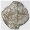 Image 2 : Potosi, Bolivia, cob 8 reales, Philip IV, assayer P (1624-26), quadrants of cross transposed, ex-"Pa