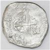 Image 2 : Potosi, Bolivia, cob 8 reales, 1629(T), denomination 8, fine-dot borders.