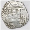 Image 1 : Potosi, Bolivia, cob 4 reales, Philip III, assayer M (pre-dated type), quadrants of cross transposed
