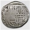 Image 1 : Potosi, Bolivia, cob 4 reales, (1)619T, rare.