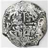 Image 1 : Potosi, Bolivia, cob 8 reales, 1664E.