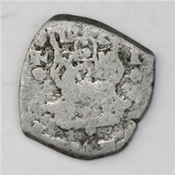 Guatemala, cob 1/2 real, 1752J.