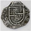 Image 1 : Madrid, Spain, cob 2 reales, Philip III, assayer oG below MD mintmark to left (ca. 1620).