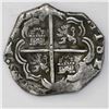 Image 2 : Madrid, Spain, cob 2 reales, Philip III, assayer oG below MD mintmark to left (ca. 1620).