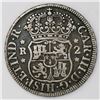 Image 1 : Potosi, Bolivia, pillar 2 reales, Charles III, 1768JR, no dot over mintmark.