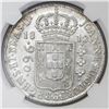 Image 1 : Brazil (Bahia mint), 960 reis, Joao Prince Regent, 1812-B, struck over a Spanish colonial bust 8 rea