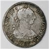 Image 1 : Santiago, Chile, bust 2 reales, Charles IV (bust of Charles III), 1789DA.
