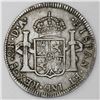 Image 2 : Santiago, Chile, bust 2 reales, Charles IV (bust of Charles III), 1789DA.