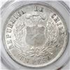 Image 2 : Santiago, Chile, 1 peso, 1876, PCGS AU detail / scratch.