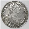 Image 1 : Bogota, Colombia, bust 2 reales, Ferdinand VII (bust of Charles IV), 1819FJ.