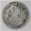 Image 1 : Bogota, Colombia, bust 1 real, Charles IV, 1802JJ.