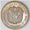 Image 2 : Colombia, 1 peso, 1956, Popayan Mint 200th Anniversary, NGC MS 66.