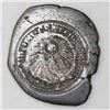 Image 2 : Costa Rica, 1 real, 1846JB counterstamp (Type IV) on a Potosi, Bolivia, cob 1 real of the mid-1700s.