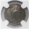 Image 2 : Costa Rica, 1/2 real, "lion" countermark (Type VI, 1849-57) on a Costa Rica (Central American Republ