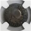 Image 2 : Costa Rica, 1/2 real, "lion" countermark (Type VI, 1849-57) on a Costa Rica (Central American Republ