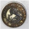 Image 1 : Costa Rica, 1 real, 1849JB, "Madonna and child" issue, NGC VF details / cleaned.