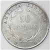 Image 2 : Costa Rica, 50 centavos, 1890/80GW.