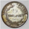 Image 2 : Costa Rica, 10 centavos, 1886GW, ex-Mayer.