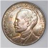 Image 1 : Cuba, 1 peso, 1953, Jose Marti Centennial, NGC MS 64.