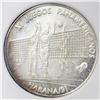 Image 1 : Cuba, proof piefort 10 pesos, 1990+1991, Pan-American Games Havana / Volleyball, NGC PF 65 Cameo.