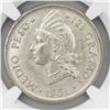 Image 1 : Dominican Republic (struck at the Philadelphia Mint), 1/2 peso, 1951, NGC MS 63.