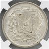 Image 2 : Dominican Republic (struck at the Philadelphia Mint), 1/2 peso, 1951, NGC MS 63.