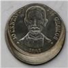 Image 1 : Dominican Republic, copper-nickel 10 centavos, 1981, struck 15% off-center error.