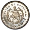 Image 2 : Guatemala, 25 centavos, 1950, NGC MS 66.
