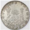 Image 2 : Mexico City, Mexico, pillar 8 reales, Charles III, 1763MF.