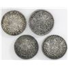 Image 1 : Lot of four Mexico City, Mexico, pillar 8 reales, various periods: 1740MF, 1754MM, 1767MF and 1771FM