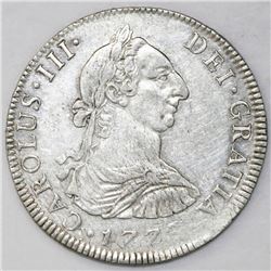 Mexico City, Mexico, bust 4 reales, Charles III, 1778FF.