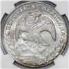 Image 2 : Mexico City, Mexico, cap-and-rays 8 reales, 1857GF, NGC MS 62.