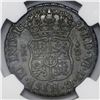 Image 1 : Lima, Peru, pillar 2 reales, Ferdinand VI, 1759JM, NGC VF 30.