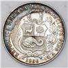 Image 1 : Lima, Peru, 1 sol, 1866/56YB.