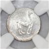 Image 1 : Lima, Peru, 1/4 real, 1855, NGC MS 65.