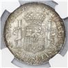 Image 2 : Spain, 2 pesetas, Alfonso XIII (infant bust), 1892PG-M with 18-92 inside stars, NGC AU 58.