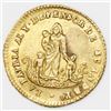 Image 2 : Potosi, Bolivia, 1/2 escudo-sized gold proclamation medal, 1854MY, Belzu, ex-Cotoca.