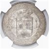 Image 2 : Guanabacoa, Cuba, silver proclamation medal, Isabel II, 1834, NGC AU 58.