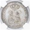 Image 1 : Santa Maria del Rosario, Cuba, silver proclamation medal, Isabel II, 1834, NGC AU 58, finest and onl