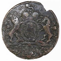 Great Britain, copper-alloy medal, Admiral Vernon, 1739, Porto Bello.