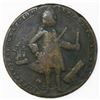 Image 1 : Great Britain, small copper-alloy medal, Admiral Vernon, 1739, Porto Bello.