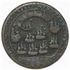 Image 2 : Great Britain, small copper-alloy medal, Admiral Vernon, 1739, Porto Bello.