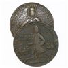 Image 1 : Lot of two Great Britain copper-alloy medals of Admiral Vernon, 1739, Porto Bello / Fort Chagre.