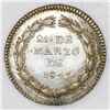 Image 1 : Guatemala, 1R-sized silver medal, 1847, Carrera.